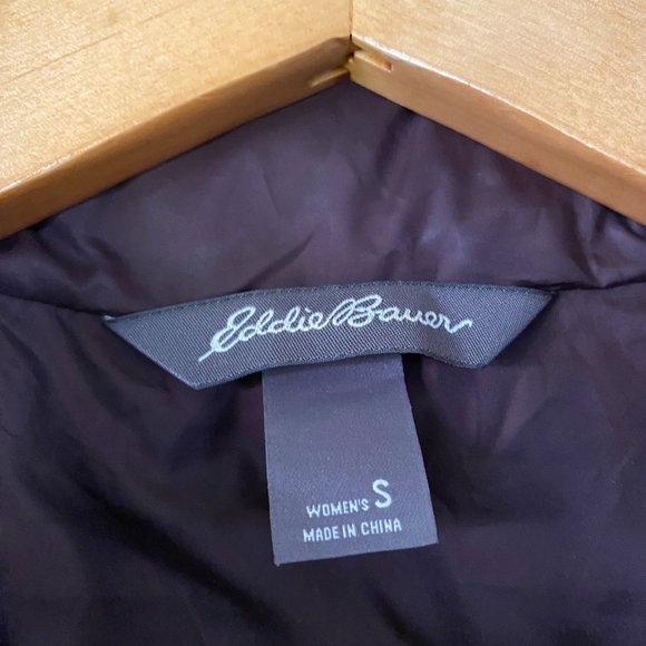 Eddie Bauer, micro down hooded jacket Size Small (6-8) - Picture 2 of 3